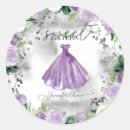 Search for purple sweet 16 stickers Floral