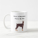 Search for dobermann mugs Dobie