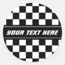 Search for black and white checkered stickers For kids