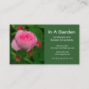 Search for budding business cards Roses