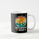 Search for adventure begins mugs Retro