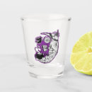 Search for skull shot glasses Witch