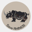 Search for rhino lover stickers Wildlife