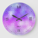Search for blue glass clocks Modern