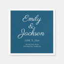 Search for navy blue wedding napkins Basic