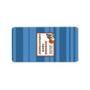 Search for basketball return address labels Birthday