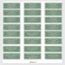 Search for guest wedding stickers White