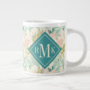 Search for add monogram mugs Pastel