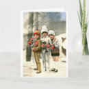 Search for vintage french christmas cards Snow