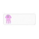 Search for jellyfish return address labels Colourful