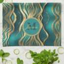 Search for teal blue tea towels Turquoise