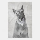 Search for schnauzer tea towels Dog
