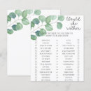 Search for greenery baby shower games Eucalyptus