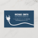 Search for electrical wiring business cards Modern