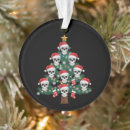 Search for skeleton christmas tree decorations Santa