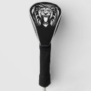 Search for lion golf head covers Black and white