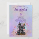 Search for the black unicorn invitations Rainbow