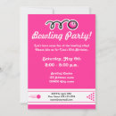 Search for bowling alley birthday invitations Kids