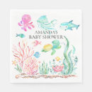 Search for animal paper napkins under the sea