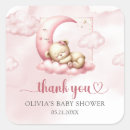 Search for white bear stickers Girl baby shower