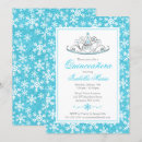 Search for winter wonderland quince invitations Glitter