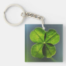 Search for four leaf clover square key rings Luck