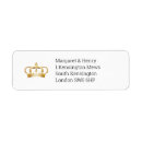 Search for prince return address labels Elegant