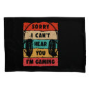 Search for gamer pillowcases Funny
