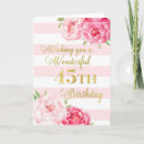 Search for 45th birthday cards Female