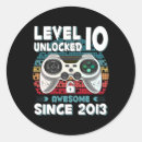 Search for 10 years old stickers Nerd