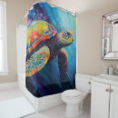 Search for sea turtle shower curtains Watercolor
