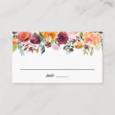 Search for thanksgiving place cards Floral