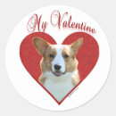 Search for valentine corgi stickers Heart