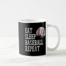 Search for eat sleep baseball mugs Team