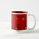 Search for heartbeats mugs Red