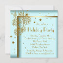 Search for blue and gold christmas invitations Corporate