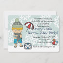 Search for indoor pool party invitations Winter