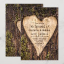 Search for wood background wedding invitations String lights