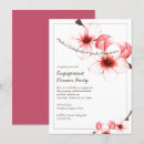 Search for asian engagement party invitations Flowers
