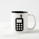 Search for mobile phone mugs Texting