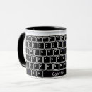 Search for computer keyboard mugs Typing