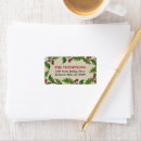Search for rustic wreath return address labels Green