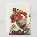 Search for vintage football invitations Retro