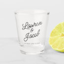 Search for party favors shot glasses Black and white