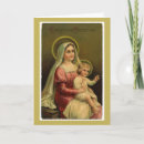 Search for vintage madonna and child christmas cards Mary and jesus