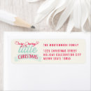 Search for little return address labels Contemporary