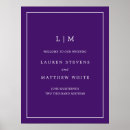 Search for purple welcome signs Minimalist