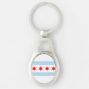 Search for with chicago flag key rings Usa