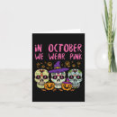 Search for breast cancer seasonal cards October