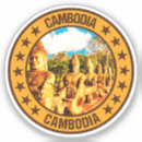 Search for cambodia travel stickers Temple